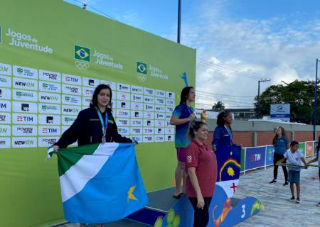 Na natação, Mato Grosso do Sul chega à primeira medalha nos Jogos da Juventude 2022