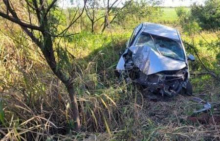 Vídeo: Blogueiro de Nova Andradina se envolve em acidente no Paraná