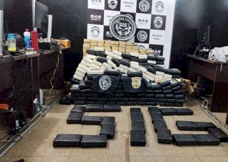 SIG apreende mais de meia tonelada de cocaína em Dourados