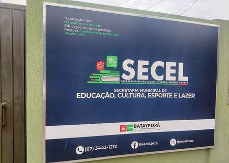 Secretaria de Educação de Batayporã abre processo seletivo para cinco funções