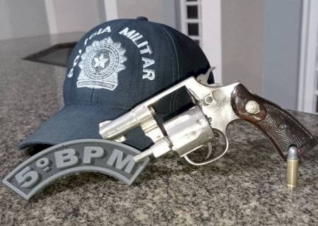 Polícia Militar apreende adolescente suspeito de roubo em Coxim