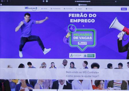 Feirão Digital de Empregos oferece 1,7 mil vagas por meio do aplicativo MS Contrata +