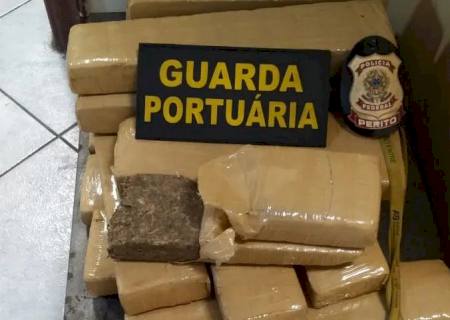 Caminhoneiro de Bataguassu é preso com drogas após quase atropelar guarda em perseguição no Porto de Santos