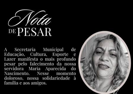 Nota de pesar: falecimento Maria Aparecida do Nascimento em Batayporã