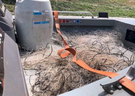 PMA apreende 500 metros de redes de pesca e solta 10 kg de peixes nos rios Paraná e Quitéria