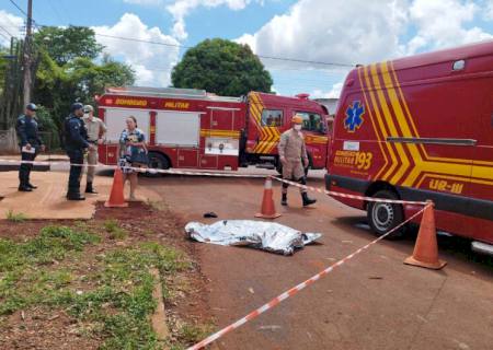 Ciclista morre atropelado por caminhão em Dourados