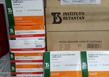 Covid-19: MS recebe 6,5 mil doses de Coronavac para crianças de 3 a 11 anos de idade