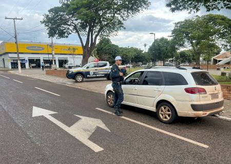 Polícia Militar de Nova Andradina intensifica ações no trânsito nesse início do ano