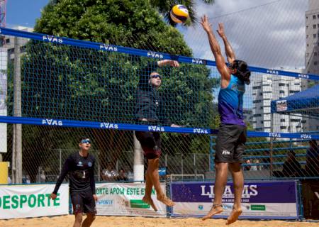 Primeira etapa do Circuito Estadual de Vôlei de Praia define os campeões