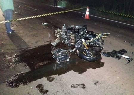 Motociclista morre em colisão frontal com carro na região de Itaporã