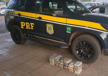 PRF efetua mais duas apreensões de cocaína em Mato Grosso do Sul