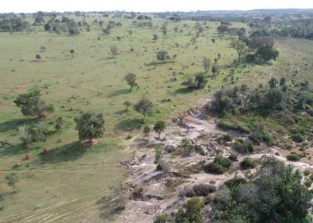 Polícia Ambiental autua paulista em R$ 46 mil por erosões em áreas degradadas de nascentes em Cassilândia