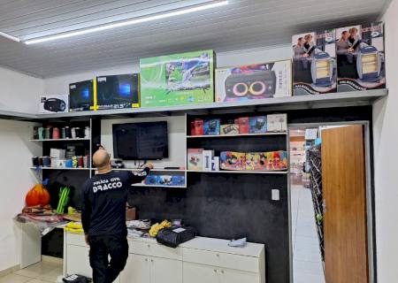 Dracco desbarata esquema de contrabando na Capital e causa prejuízo de R$ 1,9 milhão ao crime organizado