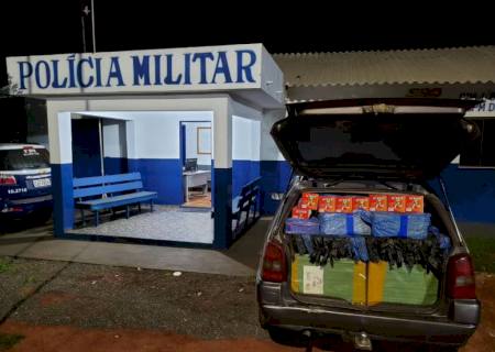 Polícia Militar realiza apreensões de mercadorias em Nova Casa Verde e Ipezal