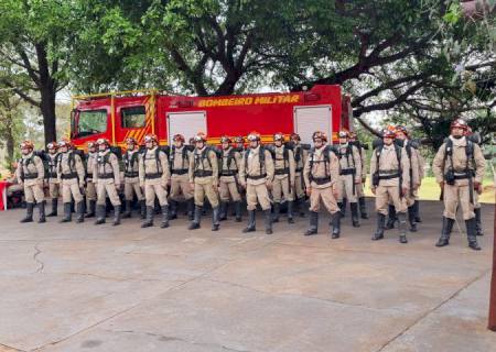 Corpo de Bombeiros Militar capacita efetivo para enfrentar possíveis queimadas no estado