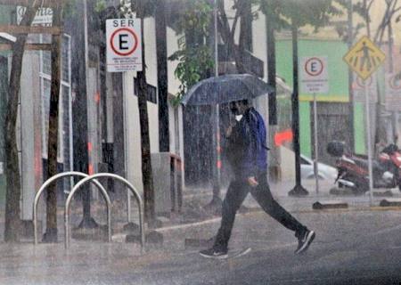 Chuvas retornam no domingo e podem ser acompanhadas por granizo em Mato Grosso do Sul