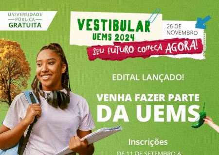 Vestibular UEMS 2024 oferta 811 vagas em 38 cursos de graduação