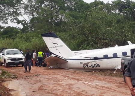 Avião de pequeno porte cai no interior do Amazonas