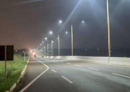 Iluminação de LED em rodovia de Dourados gera economia de R$ 633 mil aos cofres públicos