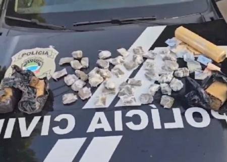 ''Irmãos do tráfico'' são presos com entorpecentes enterrados no quintal de casa