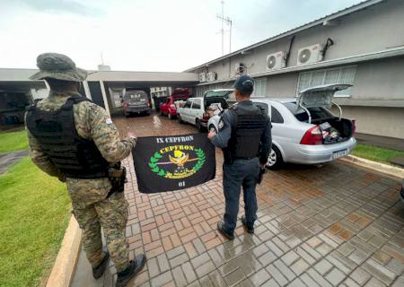 Seis pessoas são presas com produtos de descaminho e contrabando em Dourados