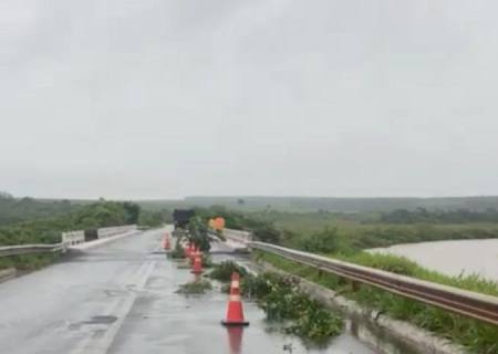 Atenção: interdição de ponte na rodovia MS-295 entre Iguatemi e Tacuru