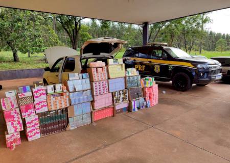Carga de cigarros eletrônicos é apreendida pela PRF em Três Lagoas