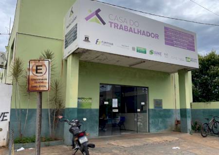 Funtrab divulga hoje 100 vagas com carteira assinada para trabalhar em Nova Andradina