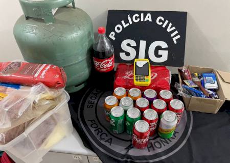 Em Nova Andradina, SIG identifica dois suspeitos de realizarem vários furtos em comércios