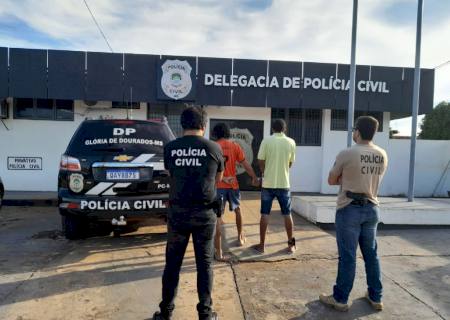 Polícia Civil cumpre mandados de prisão e de busca e apreensão por tráfico de drogas em Glória de Dourados