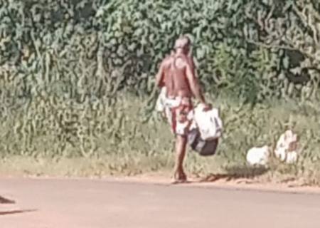 Subprefeitura trabalha na limpeza de Nova Porto XV e PMA age com rigor e notifica morador por descarte irregular