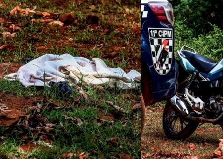 Bandido morre em confronto com a polícia após roubar moto em Campo Grande