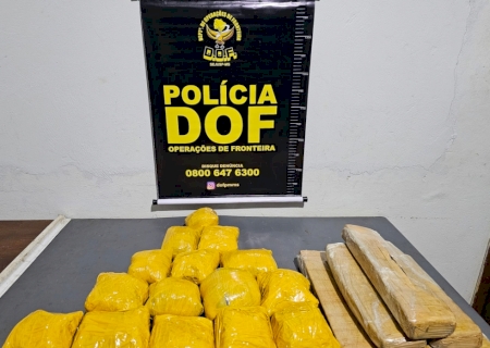 Adolescente é apreendido com maconha que levava para Minas Gerais