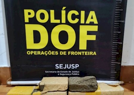 Homem é preso com porções de maconha que levaria para reserva indígena em Caarapó