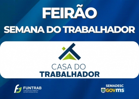 Feirão Semana do Trabalhador oferece oportunidades de emprego em Nova Andradina