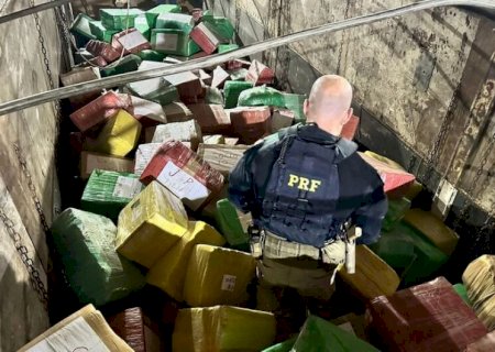 Mais de 6,3 toneladas de maconha que saíram de MS são apreendidas no Paraná