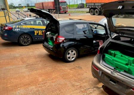 Quatro mulheres são presas pela PRF com mais de meia tonelada de maconha em Caarapó