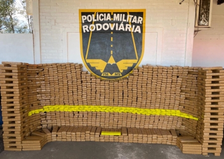 Polícia Militar Rodoviária apreendeu mais de 8,2 toneladas de drogas em abril
