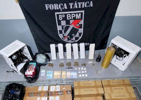 Suspeito de ''abastecer'' Batayporã com drogas é preso com mais de 5 kg de maconha