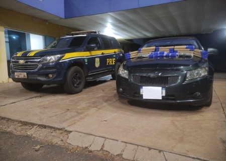 PRF prende homem transportando maconha em Água Clara