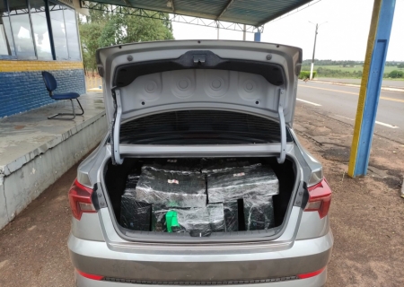 Em Amambai, Polícia Militar Rodoviária apreende mais de meio milhão de reais em drogas