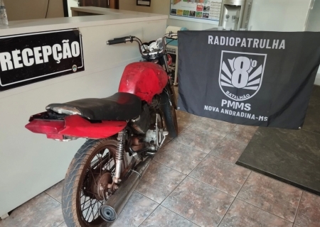 Polícia Militar detém homem com moto adulterada em Nova Andradina