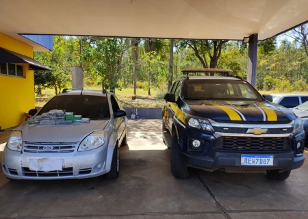 Mulher que viajava com os filhos menores é presa com cocaína em Três Lagoas