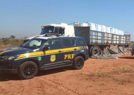 Caminhão boliviano é apreendido com cocaína e maconha em Bataguassu