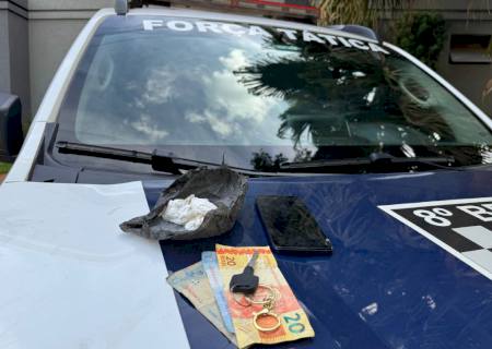 Homem é preso enquanto negociava pedra bruta de cocaína em Nova Andradina