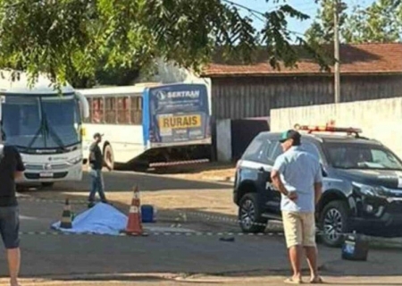Idosa morre atropelada por caminhão em Glória de Dourados