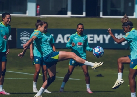 Futebol: seleção feminina entra em reta final de preparação para Paris