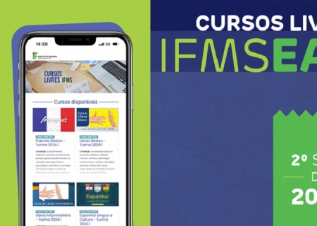 IFMS abre inscrições para cursos livres no 2° semestre