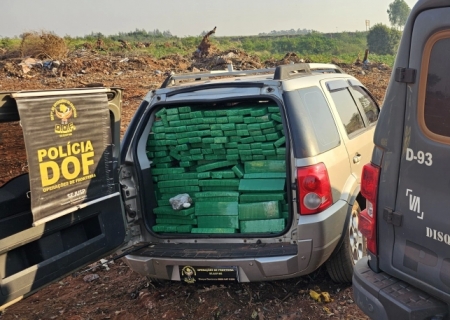 DOF apreende quase 300 quilos de drogas que seguiam para Minas Gerais