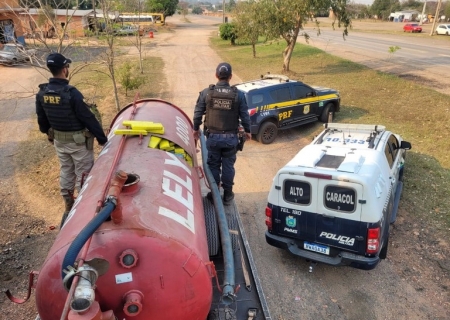 Ação conjunta apreende 1,3 tonelada de maconha em Caracol
